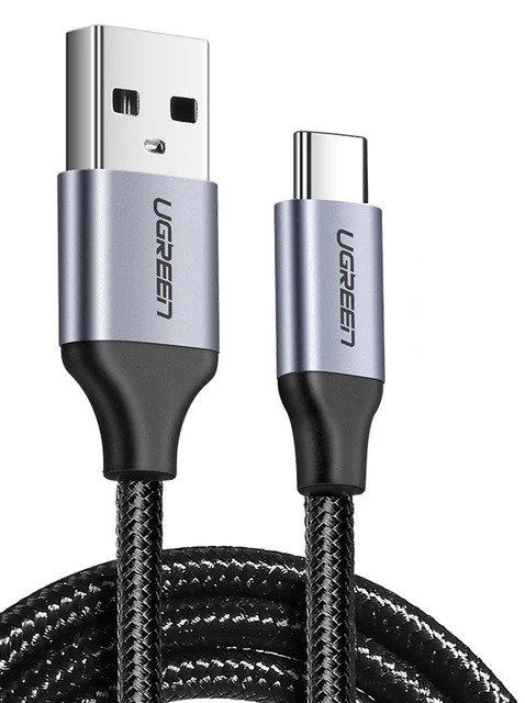 UGREEN US288 USB- USB-C-hez kábel 3m fekete (60408) UGREEN US288 USB- USB-C-hez kábel 3m fekete (60408)