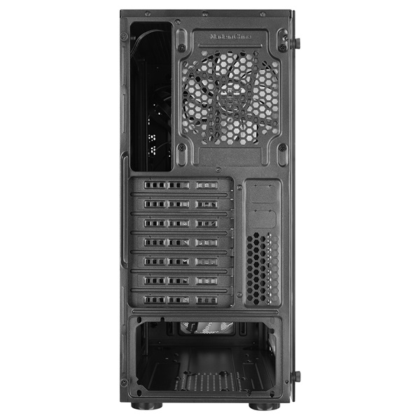 Everest  PLAID V1  fekete  üveg ATX Számítógépház 