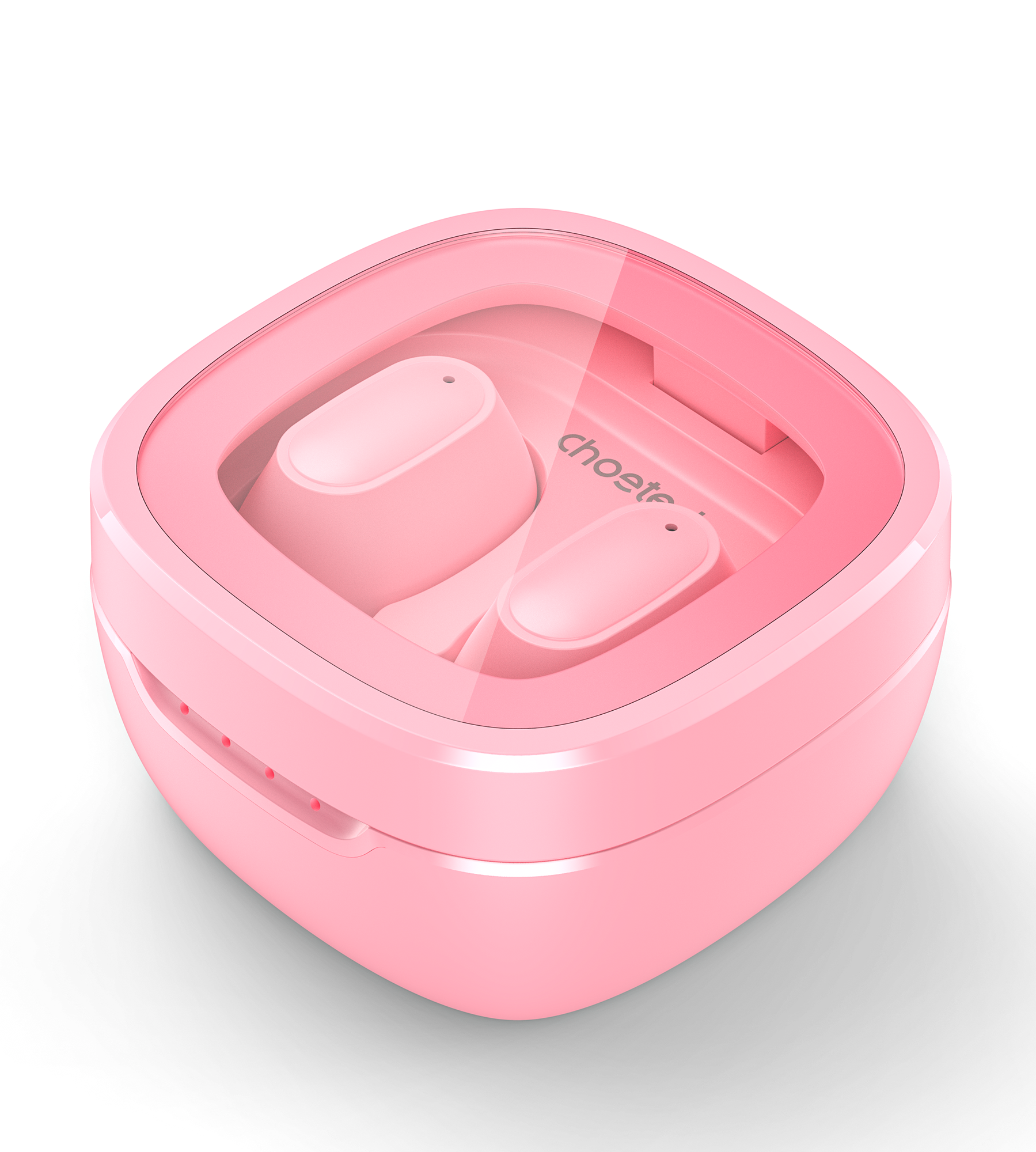 Choetech BH-T23 LuminaCube ENC TWS Fülhallgató Pink Choetech BH-T23 LuminaCube ENC TWS Fülhallgató Pink