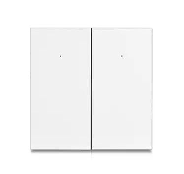 SMARTZILLA Tuya Zigbee okos kapcsoló 2 csatornás beépíthető fehér (2046532)