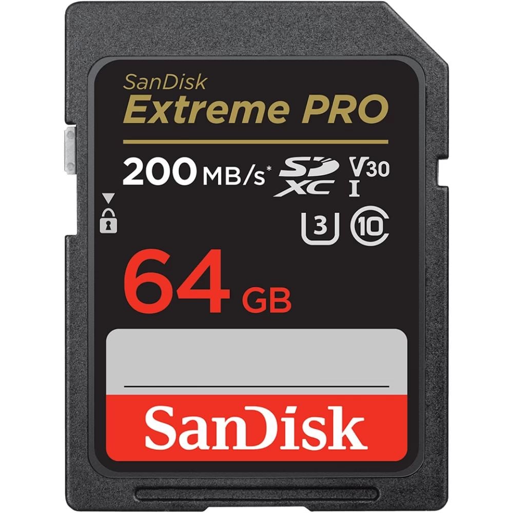 64GB Sandisk Extreme Pro SDHX UHS-I Class10 U3 V30 (SDSDXXU-064G-GN4IN / 121595) 64GB Sandisk Extreme Pro SDHX UHS-I Class10 U3 V30 (SDSDXXU-064G-GN4IN / 121595)