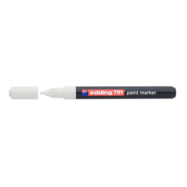 Edding 791 1-2mm fehér lakkmarker Edding 791 1-2mm fehér lakkmarker