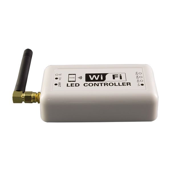 Optonica LED WI-FI vezérlő egyszínű szalaghoz DC7.5V-24V 12A (AC6311) Optonica LED WI-FI vezérlő egyszínű szalaghoz DC7.5V-24V 12A (AC6311)