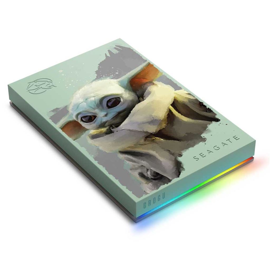 2TB Seagate 2.5" Firecuda Gaming Grogu Edition külső winchester fekete (STKL2000404)