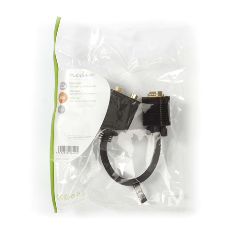 Nedis CCGP59120BK02 VGA KÁBEL