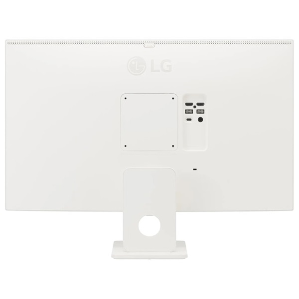 LG 27" 27U731SA-W.AEU Monitor - 3840x2160, 4K, LED, IPS, Bluetooth, webOS, Fehér