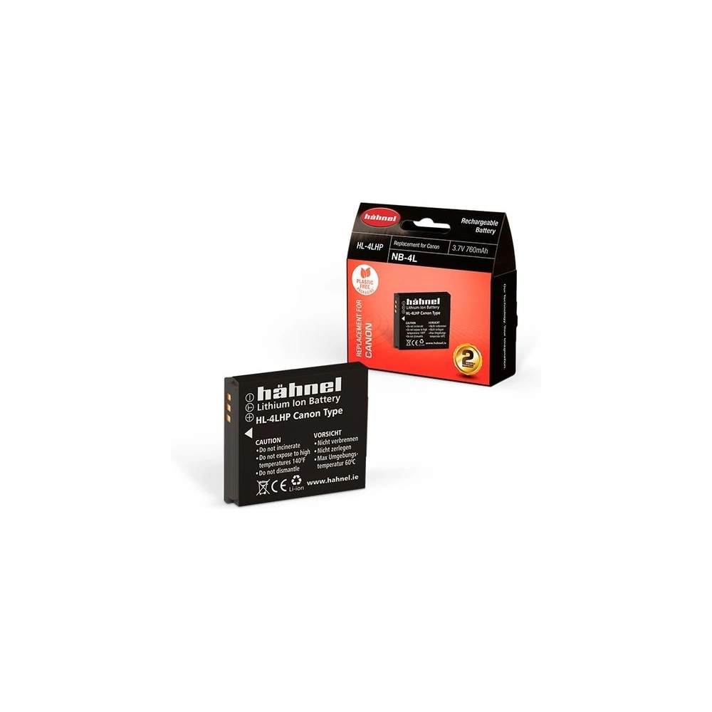 HAHNEL HL-4LHP Canon NB-4LHP 760 mAh akkumulátor HAHNEL HL-4LHP Canon NB-4LHP 760 mAh akkumulátor