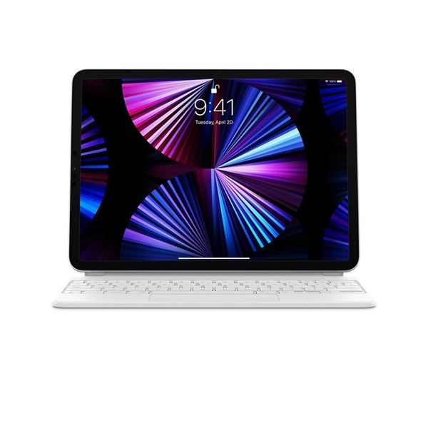 Apple Magic Keyboard iPad Pro 11" (4. gen) billentyűzet magyar fehér (MJQJ3MG/A)