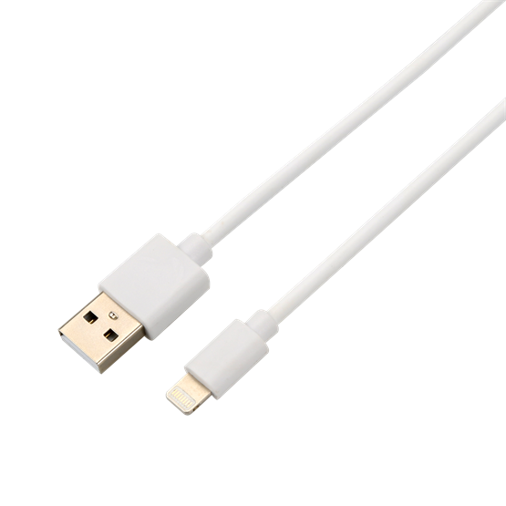 AVAX CB104W PURE 2.1A 1m USB A-Lightning kábel Fehér AVAX CB104W PURE 2.1A 1m USB A-Lightning kábel Fehér