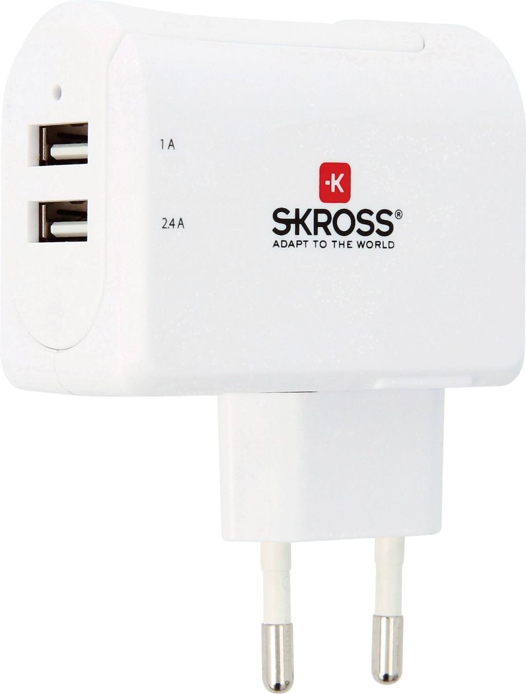 SKROSS 2 x USB-A hálózati töltő 3,4A (2.800111)