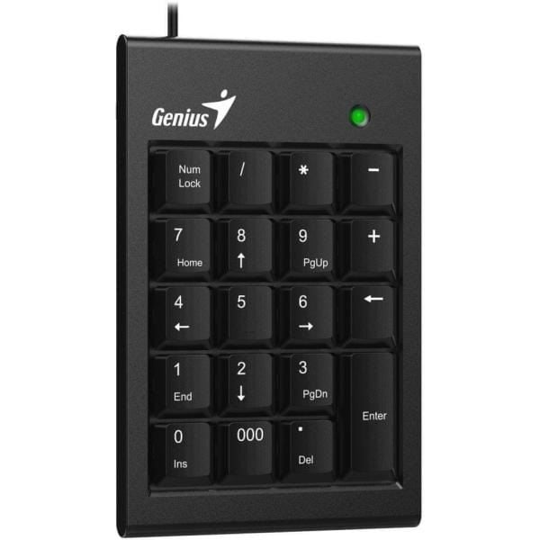 Genius Numpad i100 numerikus billentyűzet fekete (31300015400) Genius Numpad i100 numerikus billentyűzet fekete (31300015400)
