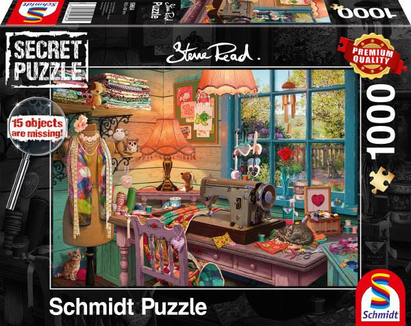 Schmidt A varrószobában 1000 db-os puzzle (59654) Schmidt A varrószobában 1000 db-os puzzle (59654)