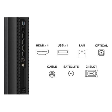 TCL 50C7K Televízió