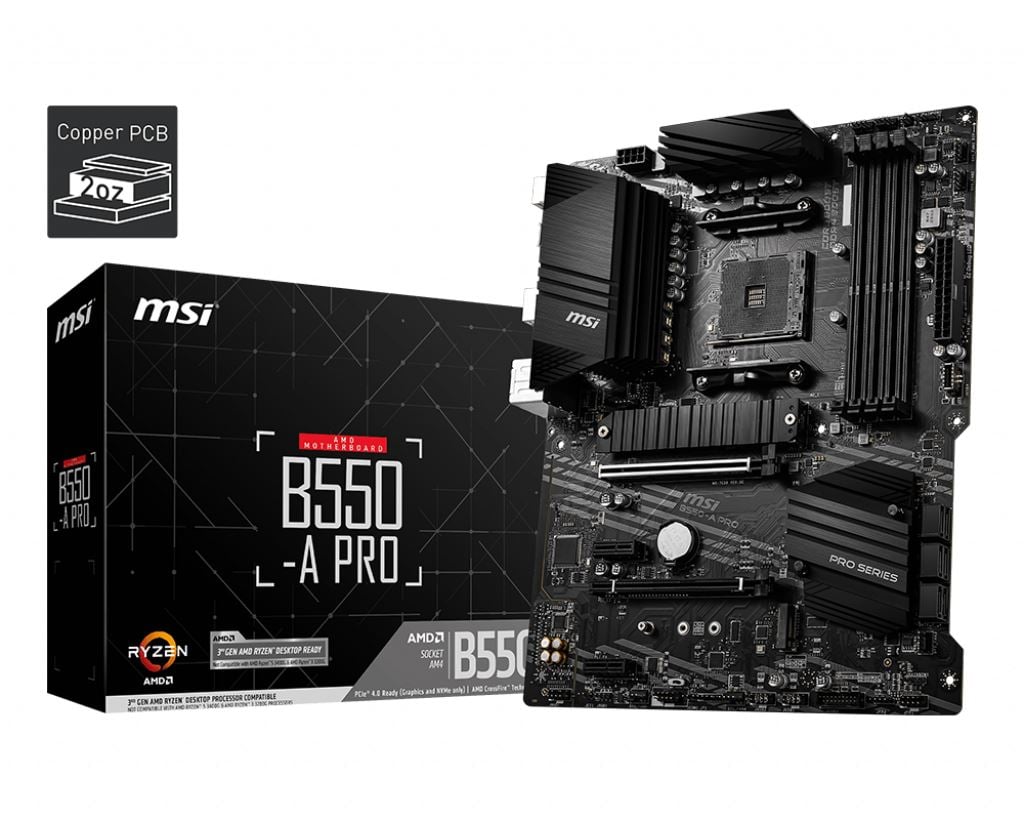 MSI B550-A PRO alaplap MSI B550-A PRO alaplap