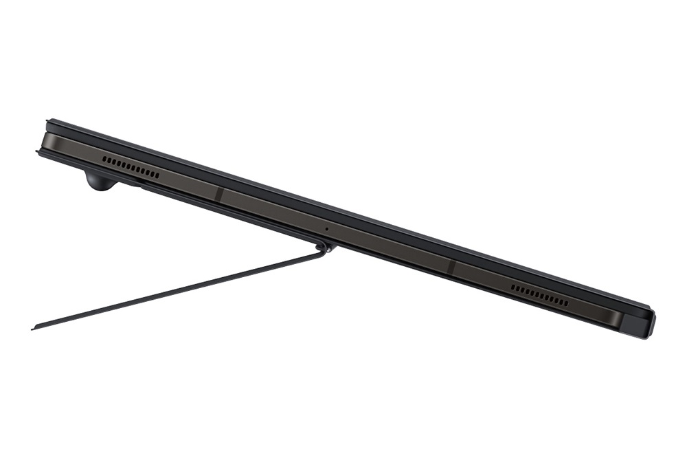 Samsung EF-DX915BBEGGB Galaxy Tab S9 Ultra oldalra nyíló billentyűzetes tok Fekete 