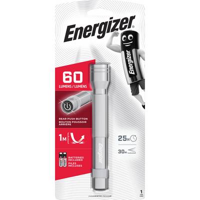 LED Kézilámpa, 5 Nichia LED-es 35 lm, 2db AA ceruzaelemmel, ezüst színű Energizer Metal Light 634041 LED Kézilámpa, 5 Nichia LED-es 35 lm, 2db AA ceruzaelemmel, ezüst színű Energizer Metal Light 634041