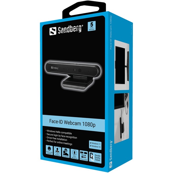 Sandberg 134-36 Face-ID   1080p  Webkamera 