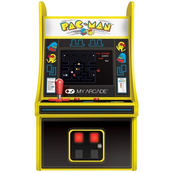 My Arcade DGUNL-3220 Pac-Man Micro Player Retro Arcade 6.75" hordozható játékkonzol My Arcade DGUNL-3220 Pac-Man Micro Player Retro Arcade 6.75" hordozható játékkonzol