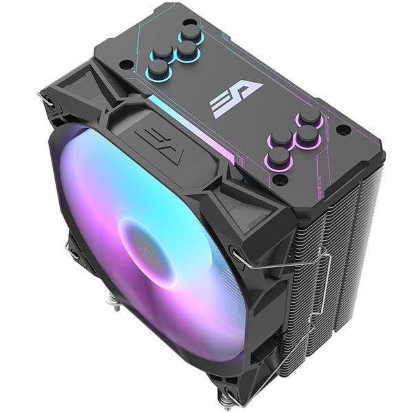 DarkFlash Ellsworth S11 Pro Black univerzális CPU hűtő fekete DarkFlash Ellsworth S11 Pro Black univerzális CPU hűtő fekete