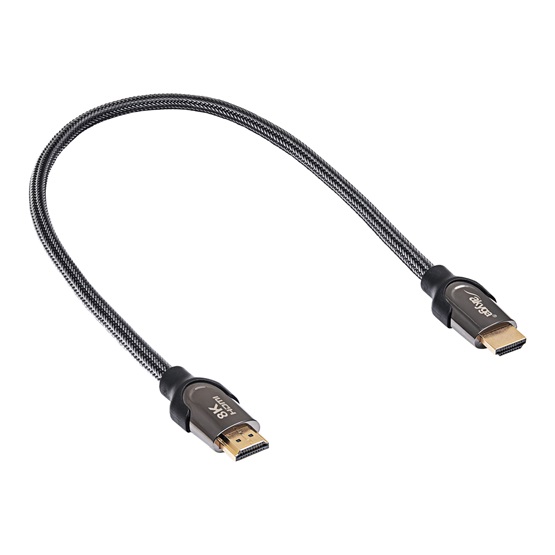 Akyga AK-HD-05S HDMI ver. 2.1 0.5m Árnyékolt kábel Akyga AK-HD-05S HDMI ver. 2.1 0.5m Árnyékolt kábel