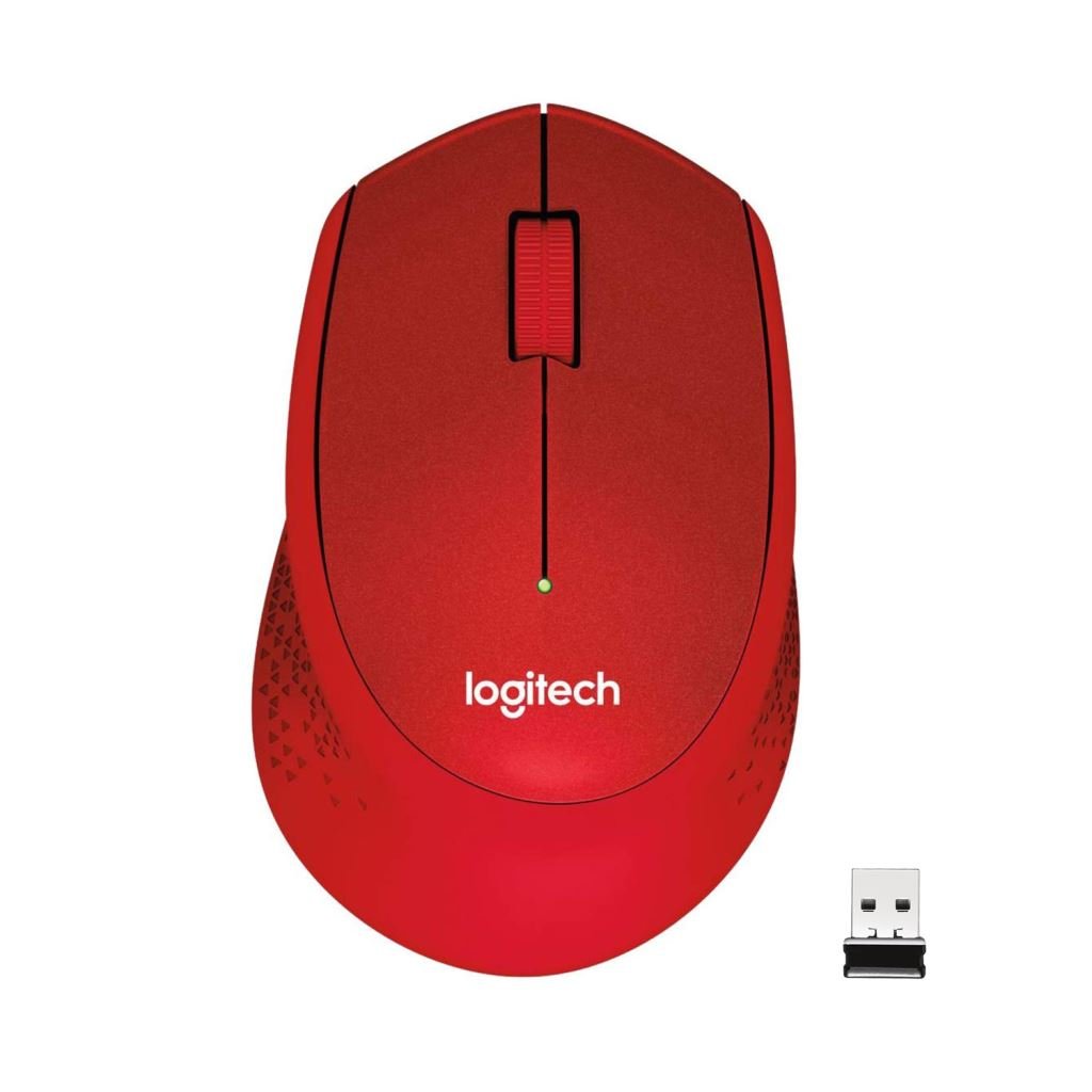 Logitech M330 SILENT PLUS vezeték nélküli optikai egér piros (910-004911) Logitech M330 SILENT PLUS vezeték nélküli optikai egér piros (910-004911)