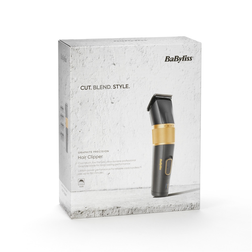 BaByliss E987E Graphite Precision vezetékes/vezeték nélküli hajvágó Grafit