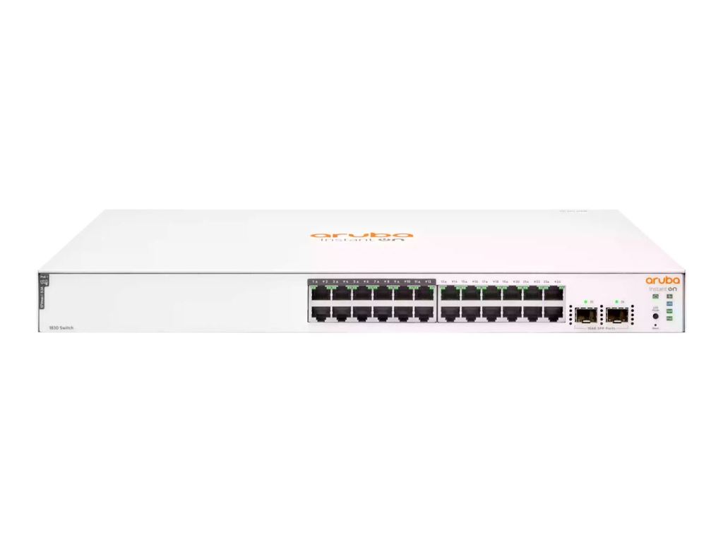 HP Aruba Switch Instant On 1830 24G 2SFP 195W Europe HP Aruba Switch Instant On 1830 24G 2SFP 195W Europe
