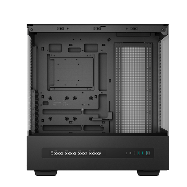 DeepCool   CH690 DIGITAL Fekete  ATX Számítógépház