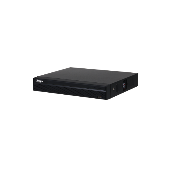 Dahua NVR Rögzítő - NVR4208-4KS3 (8 csatorna, H265, 160Mbps rögzítési sávszélesség, HDMI+VGA, 2xUSB, 2x Sata, I/O, AI)