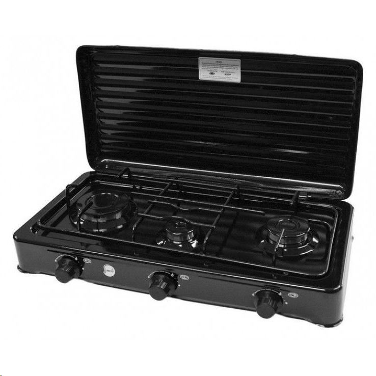 MPM SMILE-KN-03/1KB gázrezsó 3 rózsás fekete MPM SMILE-KN-03/1KB gázrezsó 3 rózsás fekete