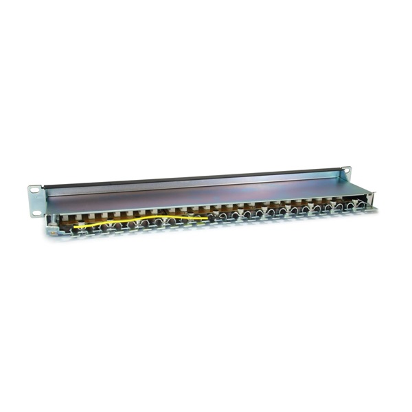 Equip 326625 24 port Cat6A 1U árnyékolt Patch panel Fekete Equip 326625 24 port Cat6A 1U árnyékolt Patch panel Fekete