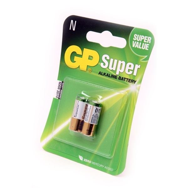 GP 1.5V Super alkáli 910A (N) elem (2db/bliszter) (GP910A-BL2) GP 1.5V Super alkáli 910A (N) elem (2db/bliszter) (GP910A-BL2)