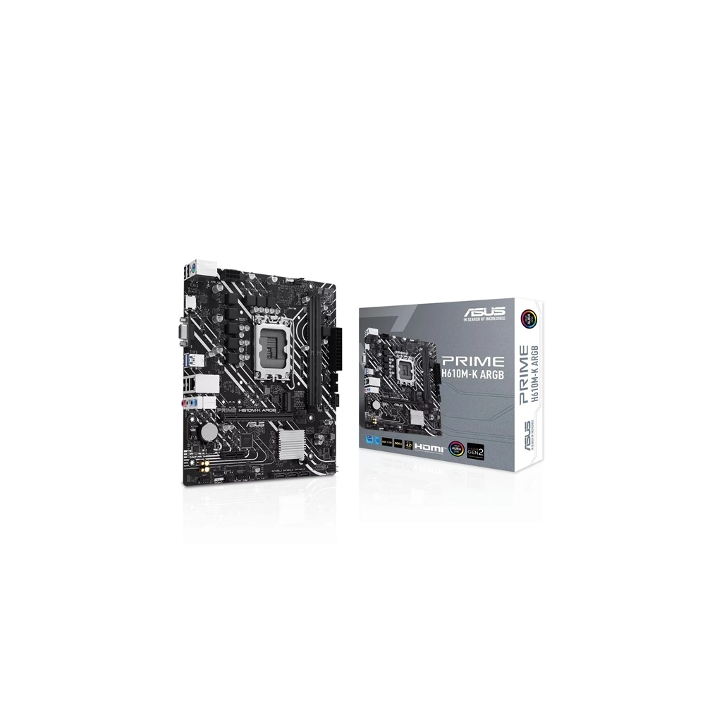 Asus Intel PRIME H610M-K D4 ARGB s1700 Alaplap