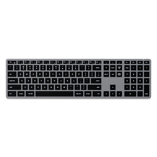 Satechi ST-BTSX3M-HU Slim X3 HUN Bluetooth asztroszürke billentyűzet Satechi ST-BTSX3M-HU Slim X3 HUN Bluetooth asztroszürke billentyűzet