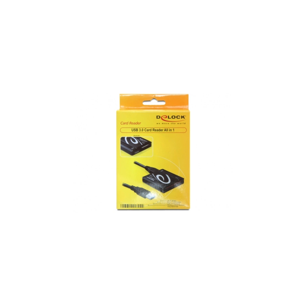  DELOCK USB 3.0 All in 1 (91704) Kártyaolvasó
