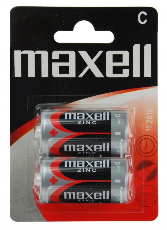 Maxell R14x2 féltartós baby elem