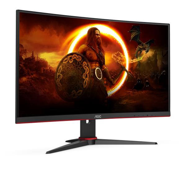 AOC C27G2E/BK Ívelt Gaming 165Hz VA monitor 27" AOC C27G2E/BK Ívelt Gaming 165Hz VA monitor 27"