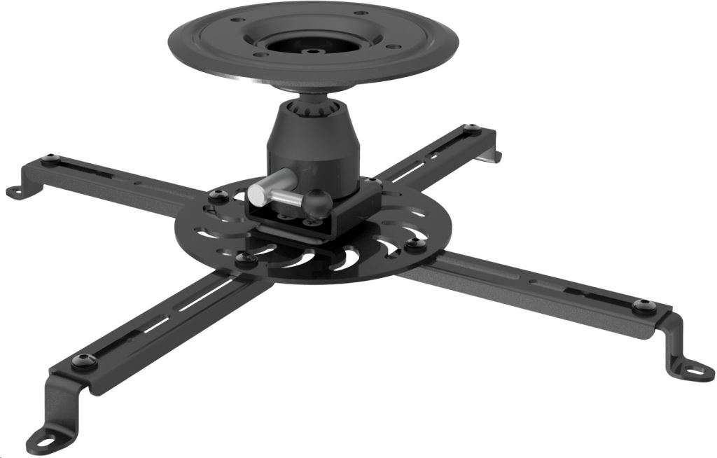 SUNNE PRO300SB projektor mennyezeti konzol dönthető, forgatható, univerzális, fekete