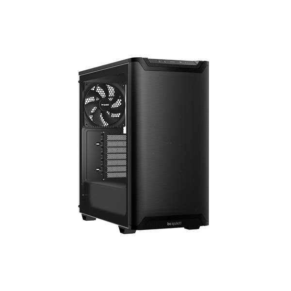 Be Quiet! Számítógépház  Pure Base 501 Airflow Window Black  ATX edzett üveg oldallap fekete 