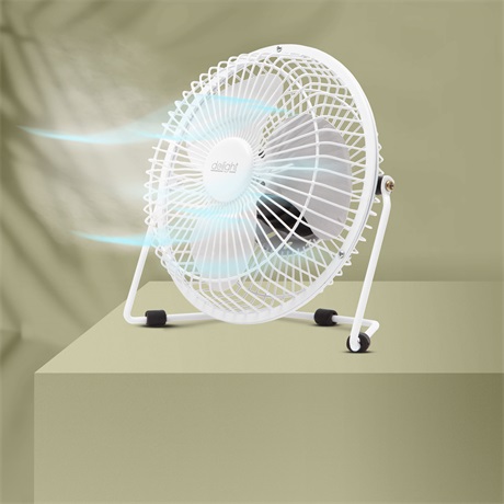 Delight 51110WH USB MINI VENTILÁTOR FEHÉR 18 CM Delight 51110WH USB MINI VENTILÁTOR FEHÉR 18 CM