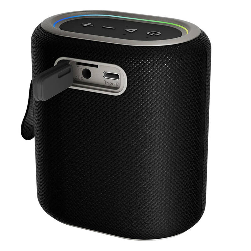 Blitzwolf BW-WA8 RGB Bluetooth vezeték nélküli hangszóró Fekete 