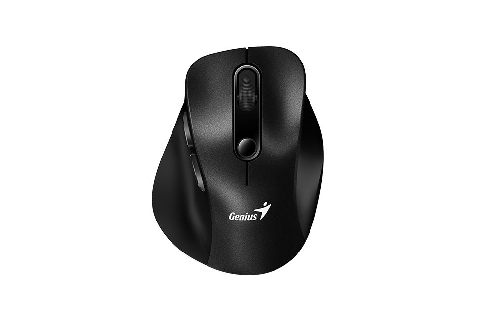 Genius Mini Ergo 9000S vezeték nélküli (Bluetooth 5.0 / 2.4GHz) csendes egér fekete Genius Mini Ergo 9000S vezeték nélküli (Bluetooth 5.0 / 2.4GHz) csendes egér fekete