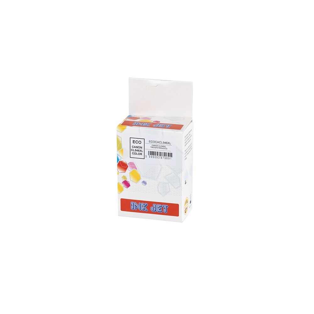 Eco utángyártott Canon CL546XL tintapatron fekete (ECOCACL546XL)