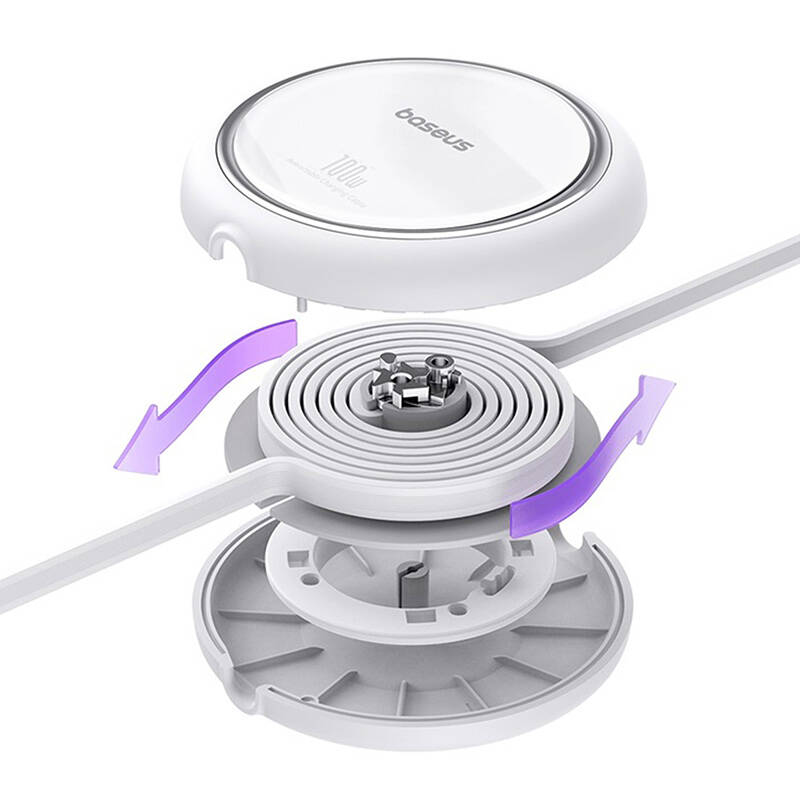 Baseus Free2Draw USB-C – USB-C kábel, PD, 100 W, 1 m