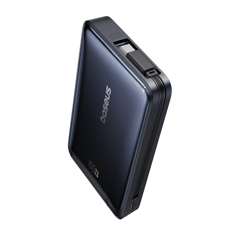 Baseus Nomos Qi2 USB-C 10000mAh 45W mágneses powerbank