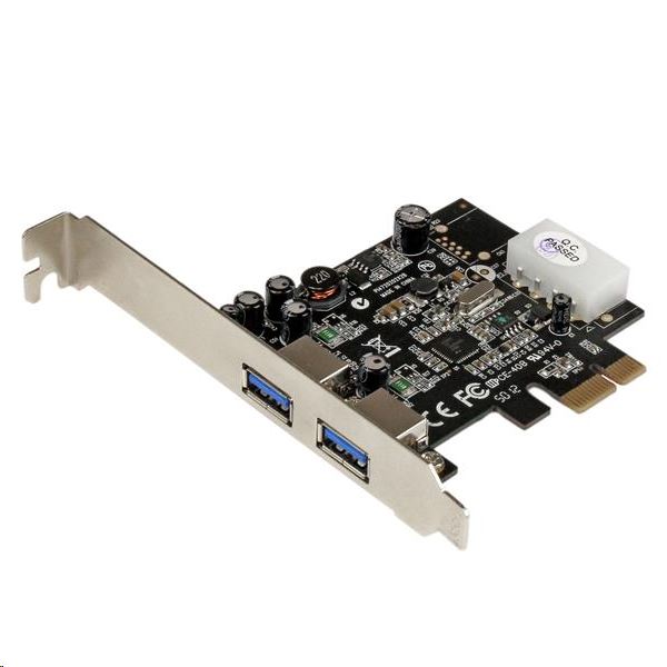 StarTech.com 2x USB 3.0 bővítő kártya PCIe (PEXUSB3S25) StarTech.com 2x USB 3.0 bővítő kártya PCIe (PEXUSB3S25)