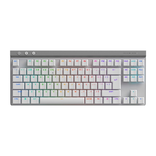 Logitech 920-012539 G515 LIGHTSPEED TKL US fehér vezeték nélküli billentyűzet Logitech 920-012539 G515 LIGHTSPEED TKL US fehér vezeték nélküli billentyűzet