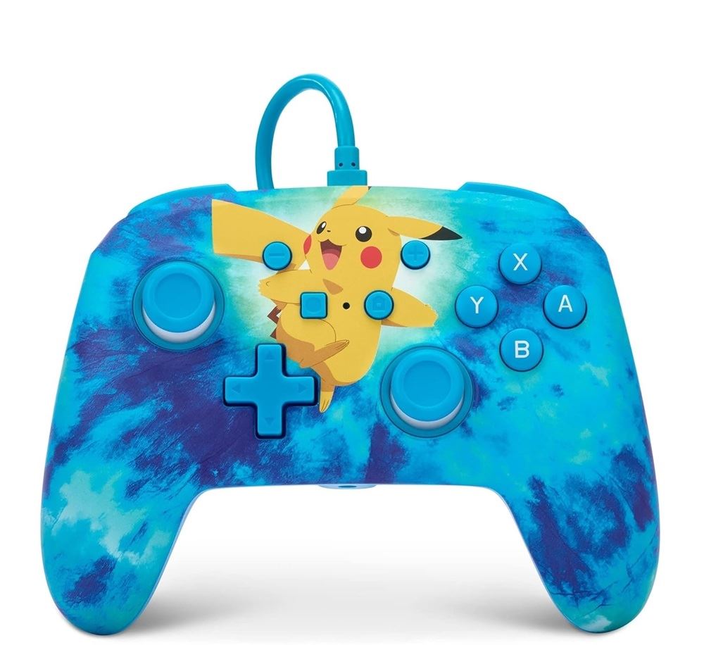 PowerA Enhanced Wired Nintendo Switch Tie Dye Pikachu vezetékes kontroller (NSGP0090-01) PowerA Enhanced Wired Nintendo Switch Tie Dye Pikachu vezetékes kontroller (NSGP0090-01)