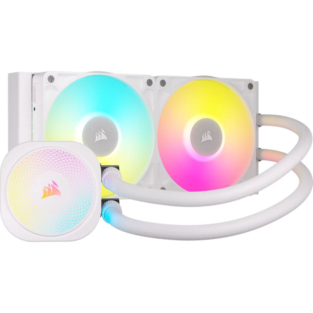 Corsair iCUE LINK TITAN 240 RX RGB AIO Liquid CPU Cooler Fehér