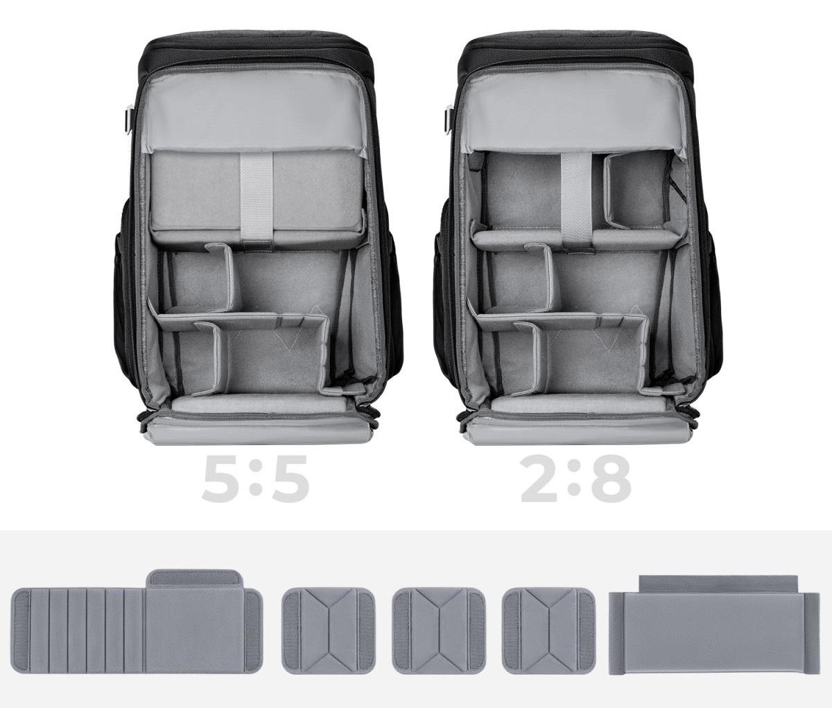 K&F Concept Alpha Air fotós hátizsák 25L, szürke